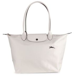 Longchamp White Tote Bag